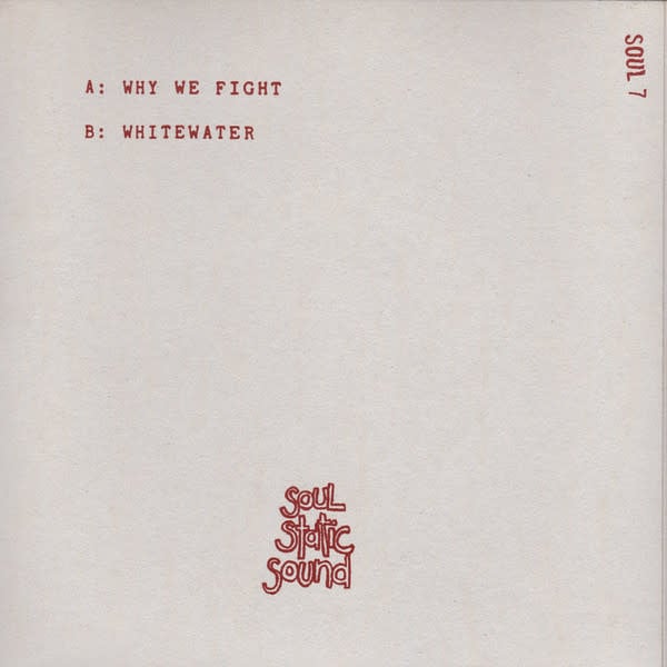 Rock/Pop Tortoise - Why We Fight b/w Whitewater ('95 UK 7") (VG/VG+)