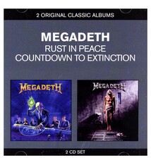 Metal Megadeth - Rust In Peace/Countdown To Extinction (NEW CD)