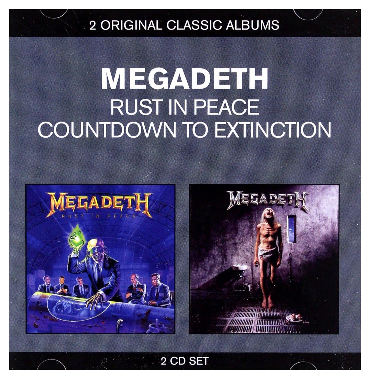 Metal Megadeth - Rust In Peace/Countdown To Extinction (NEW CD)