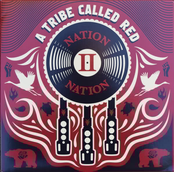 Electronic A Tribe Called Red - Nation II Nation  (2015 Red Vinyl) (VG/VG, conservative grade)
