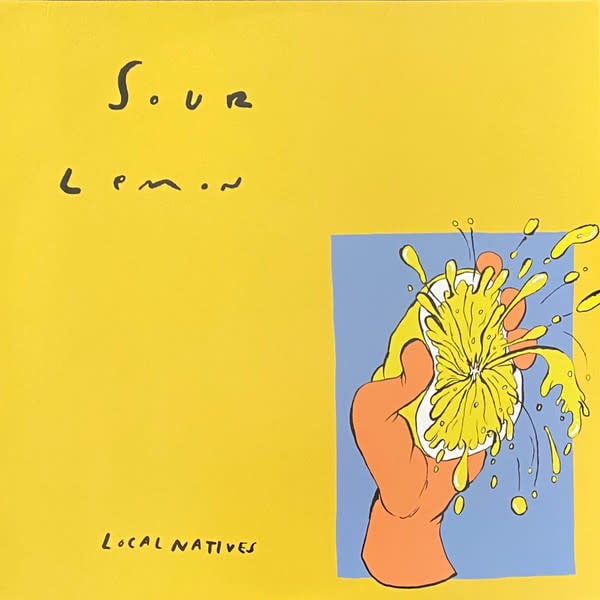 Rock/Pop Local Natives - Sour Lemon (Blue Vinyl 10") (VG+/VG+)