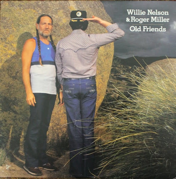 Folk/Country Willie Nelson & Roger Miller - Old Friends ('82 CA, promo stamped) (VG++/VG+)