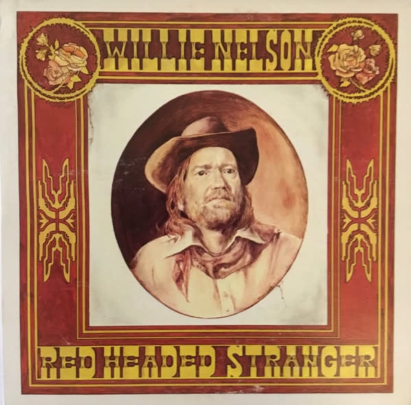 Folk/Country Willie Nelson - Red Headed Stranger (CA Reissue, promo stamped) (STILL SEALED, mild stain on bottom cover)