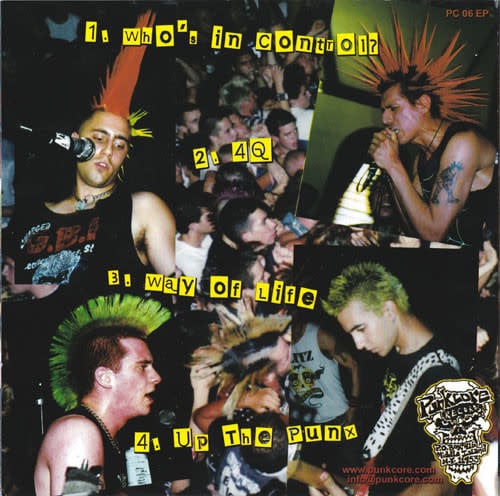 Punk/Hardcore The Casualties - Who's In Control? (2000 US 7") (VG+/VG+)