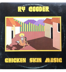 Rock/Pop Ry Cooder - Chicken Skin Music ('70s CA Reissue) (VG+/VG, creases, ring/shelf-wear)