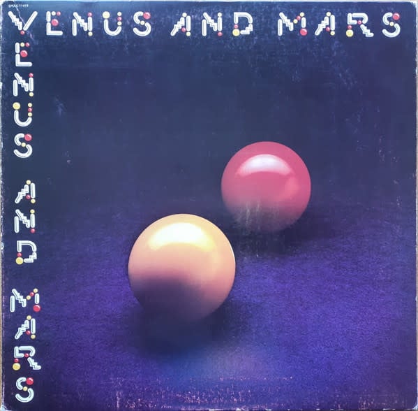 Rock/Pop Wings (Paul McCartney) - Venus And Mars ('75 CA with 2 Poster + 2 Stickers) (VG plays VG+/VG)
