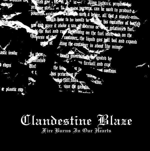 Metal Clandestine Blaze - Fire Burns In Our Hearts (NEW CD)