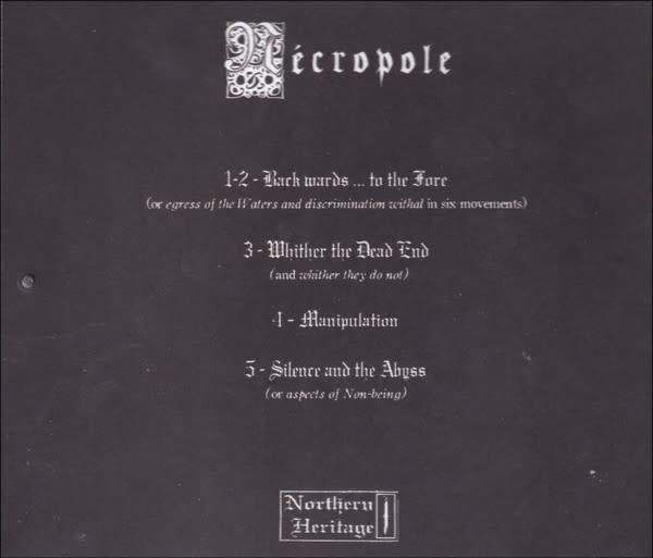 Metal Nécropole - Nadir At The Crown (NEW CD)