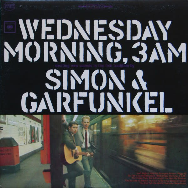 Rock/Pop Simon & Garfunkel - Wednesday Morning, 3 A.M. ('68 CA Stereo) (VG+/VG+, small tear on cover)