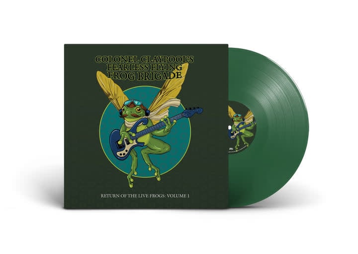 Rock/Pop Colonel Claypool’s Fearless Flying Frog Brigade - Return of the Live Frogs: Volume 1 (Green Vinyl) (May 22, 2026)