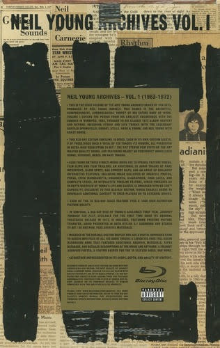 Rock/Pop Neil Young - Neil Young Archives - Vol. I (1963-1972) (10 x Blu-ray Box Set) (VG+, one disc has bit of glue residue from packaging, otherwise all discs NM)