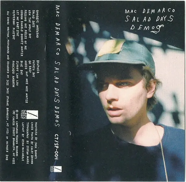 Rock/Pop Mac DeMarco - Salad Days Demos (NEW CASSETTE)