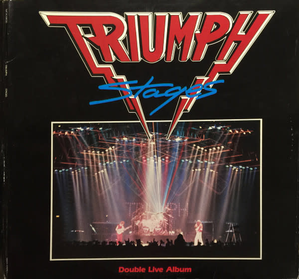 Rock/Pop Triumph - Stages ('85 CA) (VG++/VG, bit of spine split, otherwise VG+)