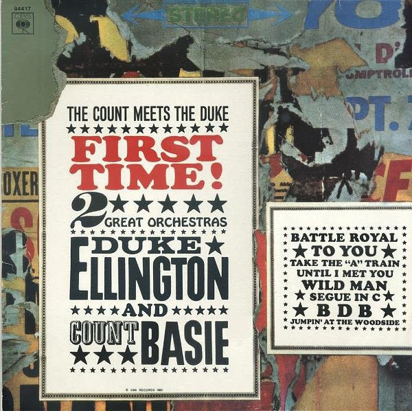 Jazz Duke Ellington Orchestra - First Time ('80 France Reissue) (VG+/VG+)