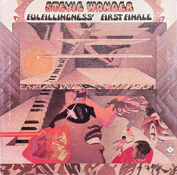 R&B/Soul/Funk Stevie Wonder - Fulfillingness' First Finale ('75 CA Reissue) (VG+/VG+)