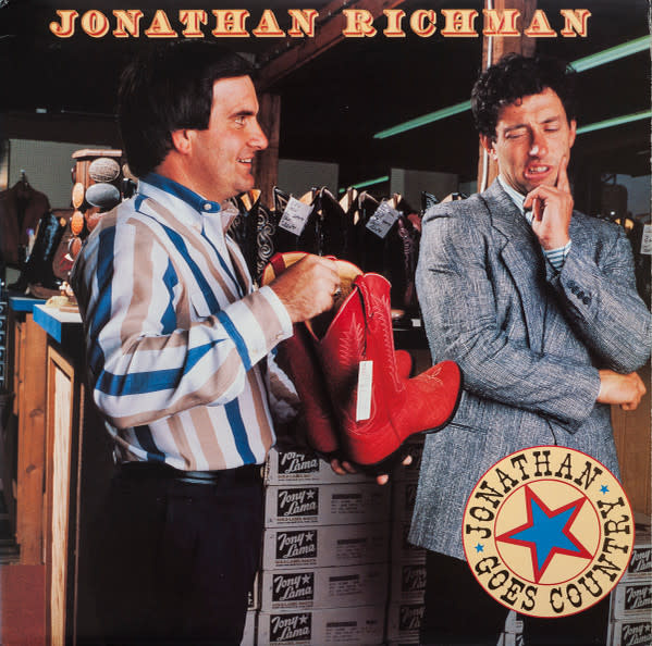 Rock/Pop Jonathan Richman - Jonathan Goes Country (2023 Red Vinyl Reissue) (VG++/NM)