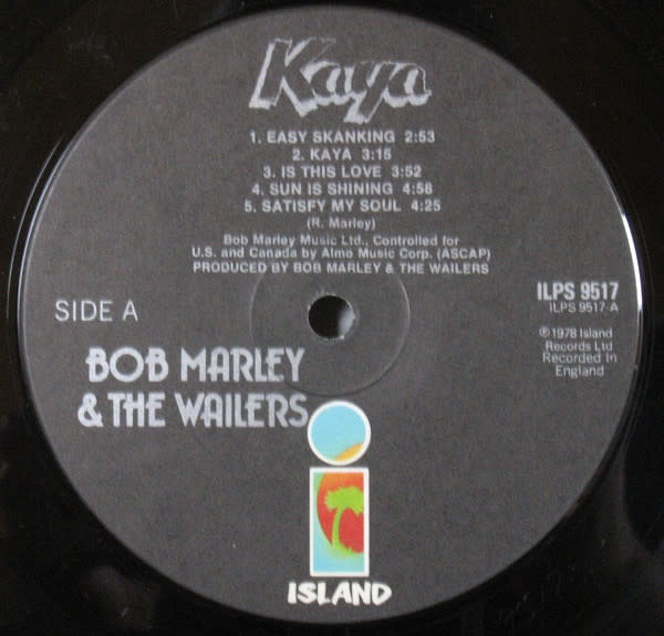 Reggae/Dub Bob Marley & The Wailers - Kaya ('78 CA) (VG/VG)