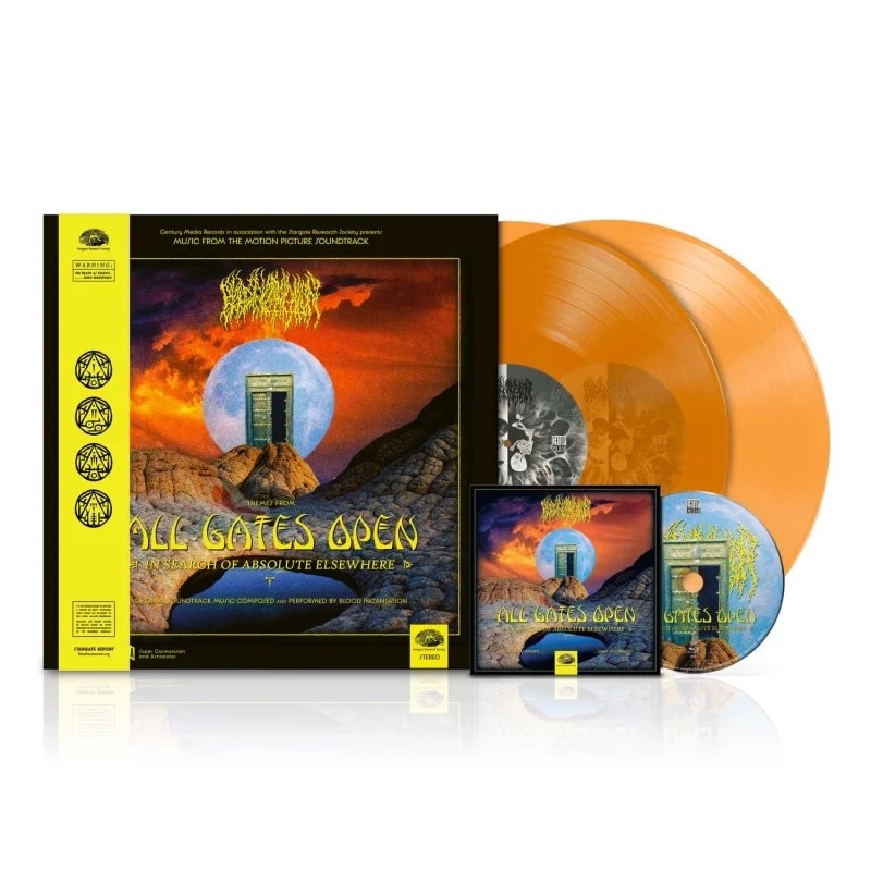 Metal Blood Incantation - All Gates Open O.S.T. (Transparent Orange Vinyl + Blu-ray) (June 5, 2026)
