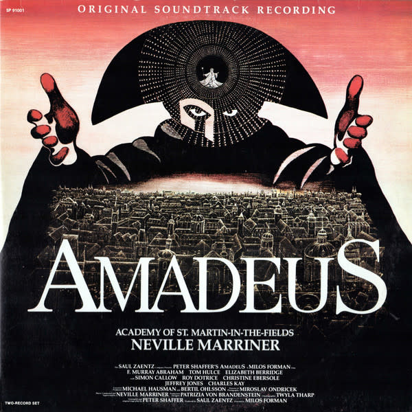 Soundtracks Neville Marriner - Wolfgang Amadeus Mozart – Amadeus (Original Soundtrack) (VG+/VG, tear on back cover))