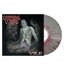 Metal Cannibal Corpse - Vile ("Zombie Brains" Grey With Red Streaks)