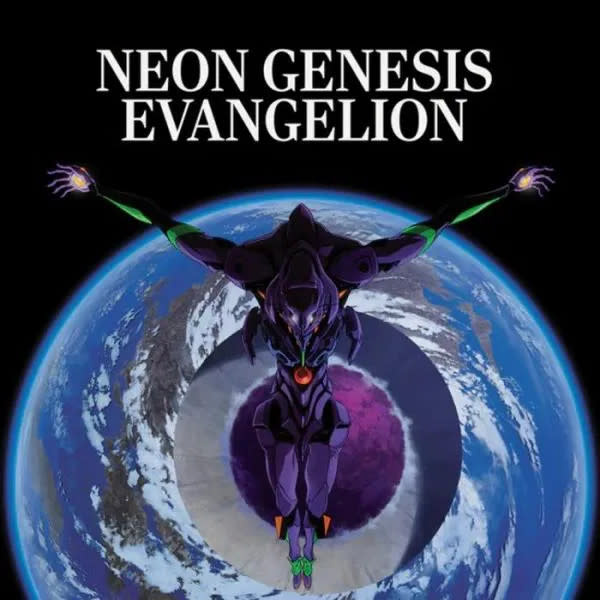 Soundtracks Shiro Sagisu - Neon Genesis Evangelion (Blue Translucent w/Black Smoke) (VG++/VG++)