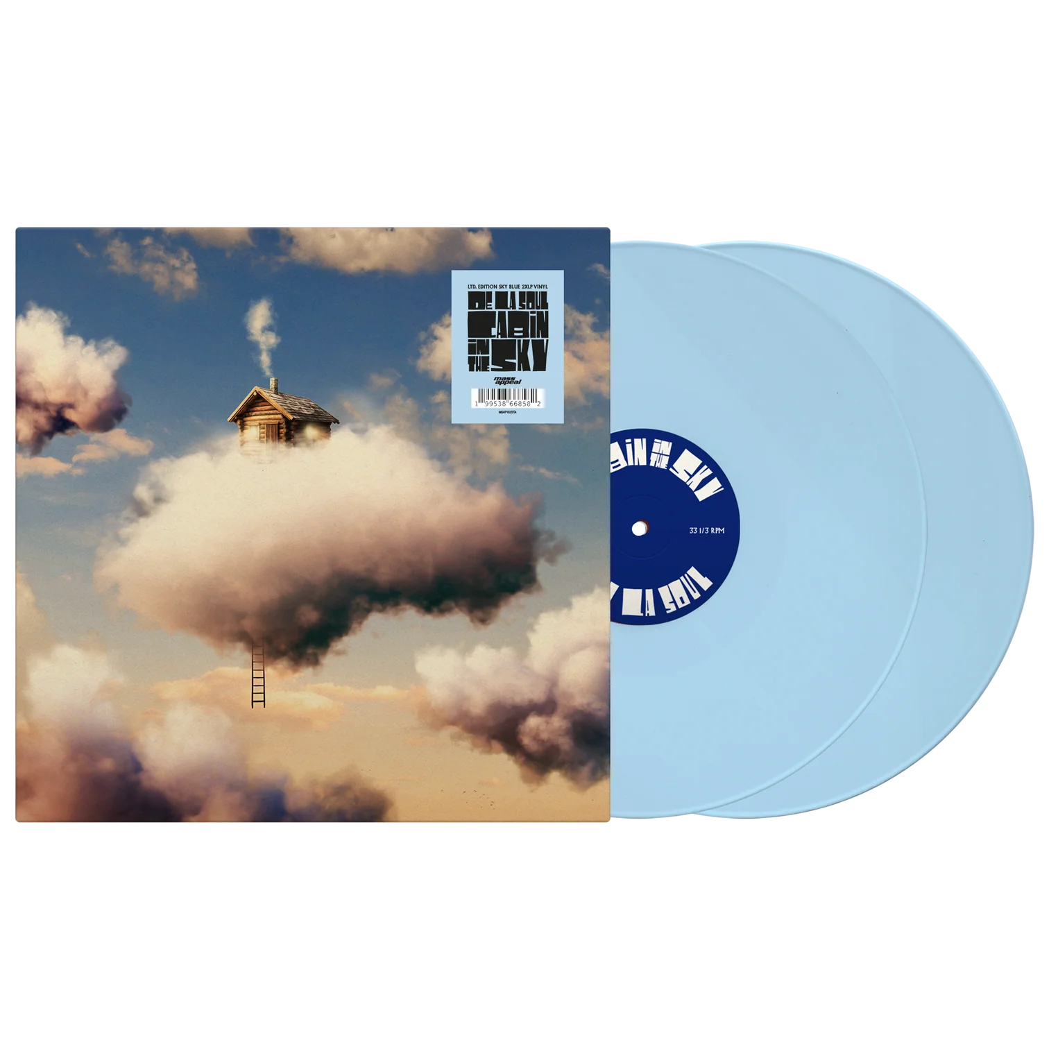 Hip Hop/Rap De La Soul - Cabin In The Sky (Opaque Sky Blue Vinyl) *OVERSTOCK 20% OFF!* ($42.99 -> $34.39)