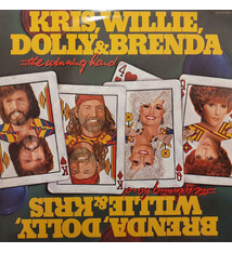 Folk/Country Kris, Willie, Dolly & Brenda - The Winning Hand ('82 US) (VG+/VG+, promo stamp on back cover)