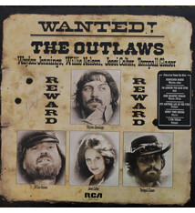 Folk/Country Waylon Jennings, Willie Nelson, Jessi Colter, Tompall Glaser - Wanted! The Outlaws ('70s CA) (VG+/VG+, creases)