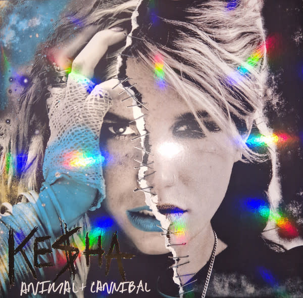Pop Ke$ha - Animal + Cannibal (15th Anniversary Edition, Black And White Translucent Splatter) (NM/NM)