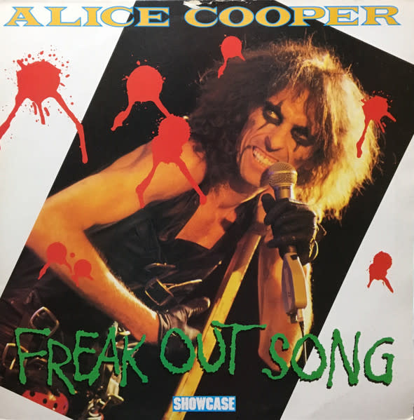 Rock/Pop Alice Cooper - Freak Out Song ('85 UK) (VG+/VG+, Side 1 label bubbling)