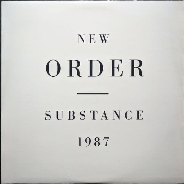 Rock/Pop New Order - Substance ('87 CA Embossed) (VG+/VG+)
