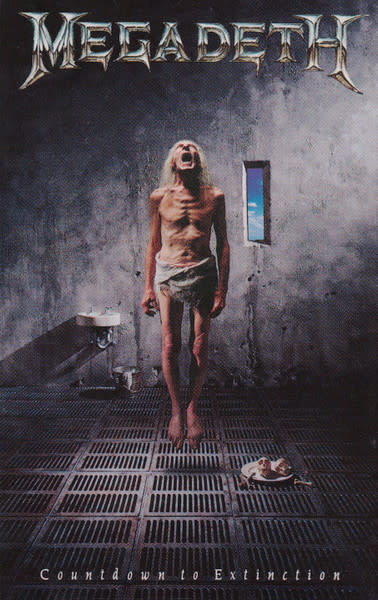 Metal Megadeth - Countdown To Extinction ('92 CA Columbia House Cassette)