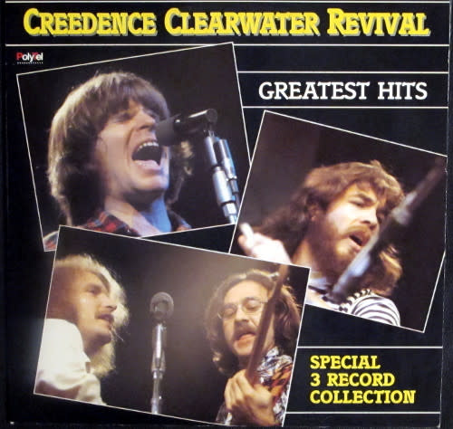 Rock/Pop Creedence Clearwater Revival - Greatest Hits ('86 CA 3LP) (VG+/VG+)