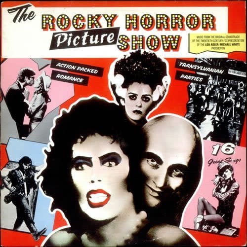 Soundtracks "The Rocky Horror Picture Show" Original Cast - The Rocky Horror Picture Show (Soundtrack) (CA REissue) (VG+/VG+, woc)
