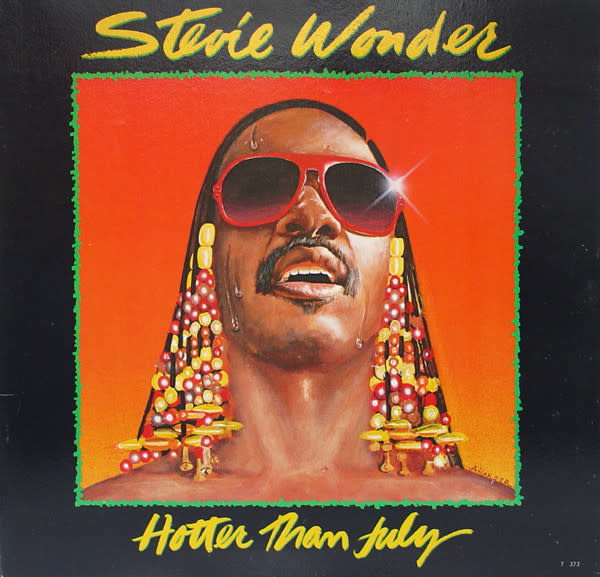 R&B/Soul/Funk Stevie Wonder - Hotter Than July ('80 CA) (VG+/VG+)