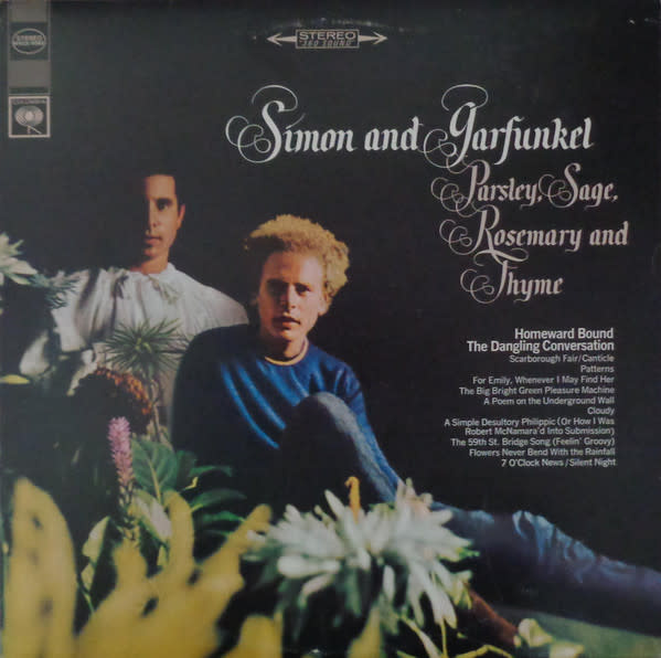 Rock/Pop Simon & Garfunkel - Parsley, Sage, Rosemary And Thyme (CA Reissue) (VG+/VG+)