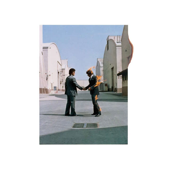 Rock/Pop Pink Floyd - Wish You Were Here (50th Ann. Yellow Flame Vinyl) (NM/VG+)