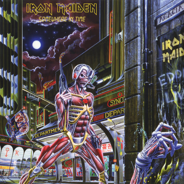 Metal Iron Maiden - Somewhere in Time  (2014 EU 180g Reissue) (VG+/VG+)
