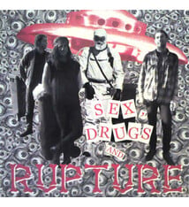 Punk/Hardcore Rupture - Sex, Drugs And Rupture (VG+/VG, 2 inch top seam split)