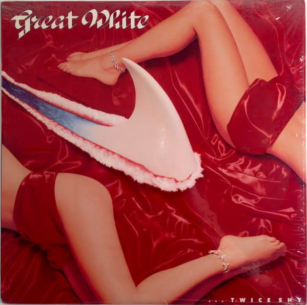 Rock/Pop Great White - ...Twice Shy ('89 CA Columbia House) (VG+/VG, small tear on back cover)