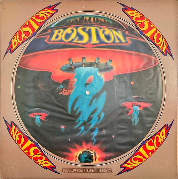 Rock/Pop Boston - S/T (CA Picture Disc) (VG, tics and other surface noise/VG+, creases)