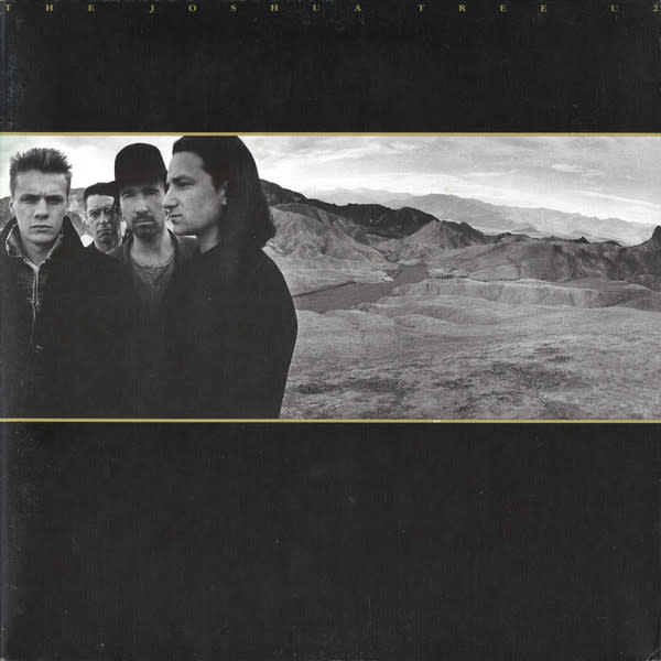Rock/Pop U2 - The Joshua Tree ('87 CA w/insert, Columbia House) (VG, brief tick on A4, light surface noise/VG)