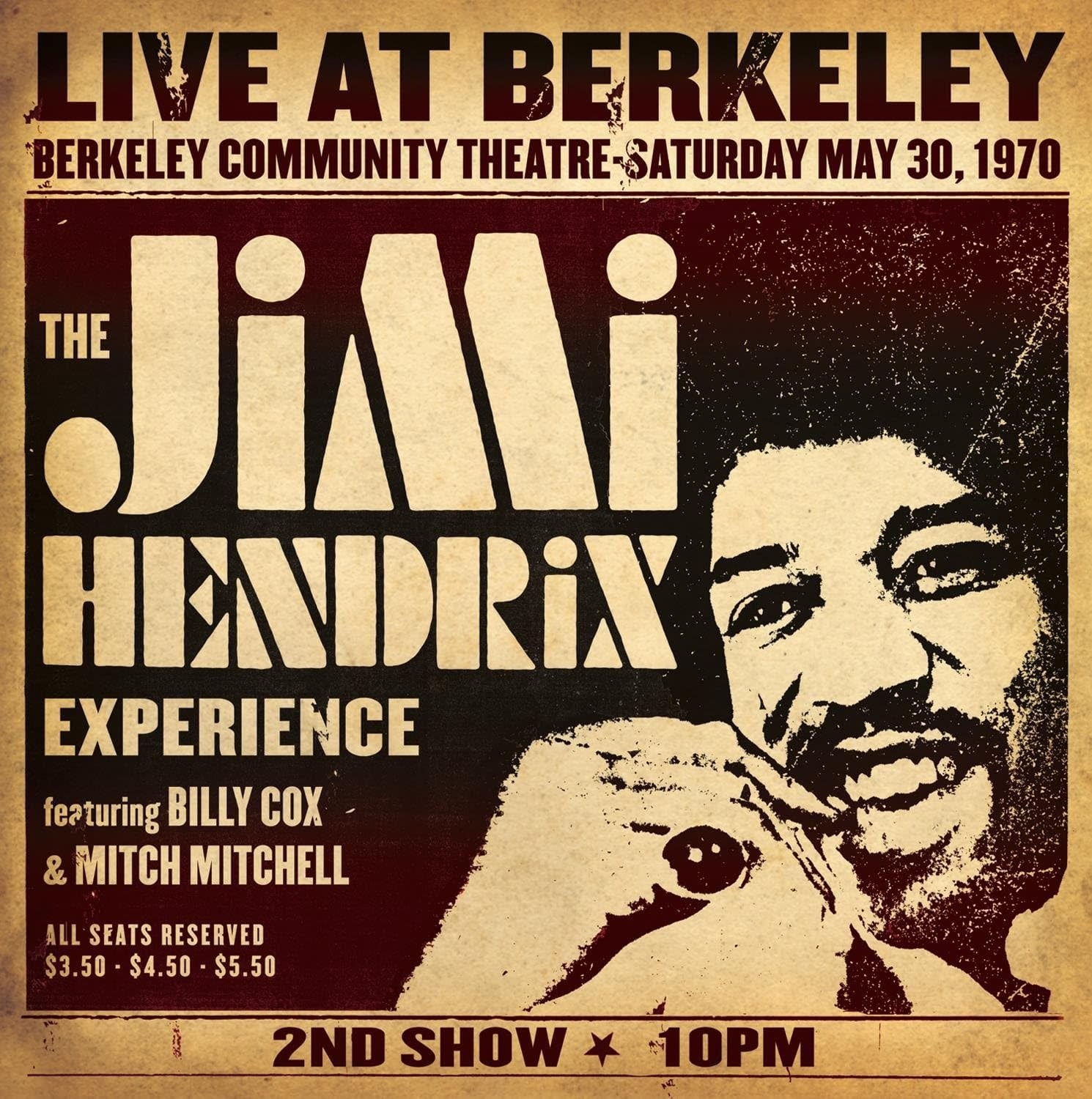 Rock/Pop The Jimi Hendrix Experience - Live At Berkeley (Numbered)