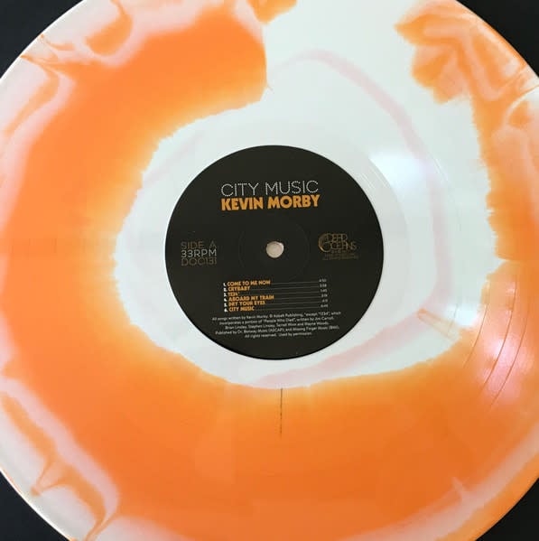 Rock/Pop Kevin Morby - City Music (2017 White & Orange Tye-Dye) (VG+/VG+)