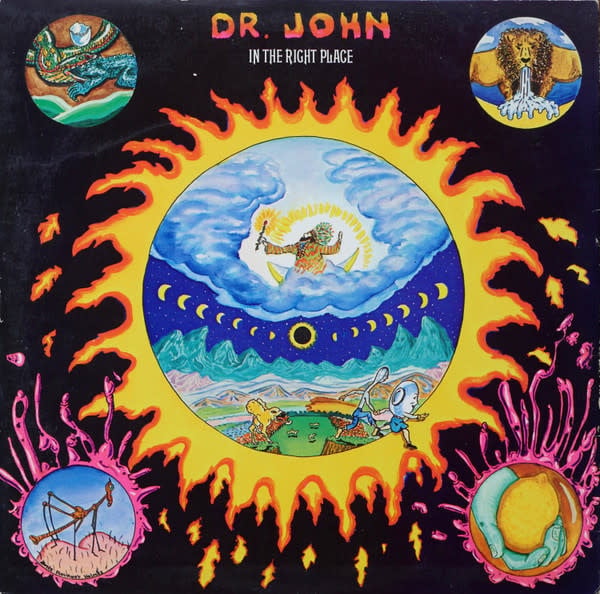 Rock/Pop Dr. John - In The Right Place ('73 US Tri-Fold Sleeve) (VG/VG, promo slice)