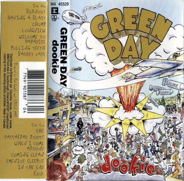 Punk/Hardcore Green Day - Dookie ('94 CA Columbia House Cassette)