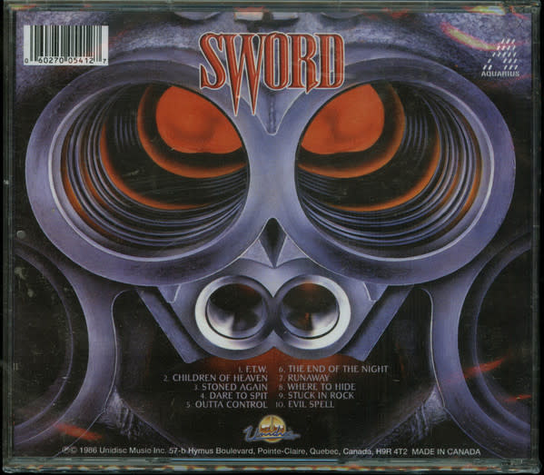 Metal Sword - Metalized (CA CD Reissue) (USED CD - scuff)