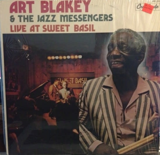Jazz Art Blakey & The Jazz Messengers - Live At Sweet Basil ('85 US) (VG++/VG+, cut corner)