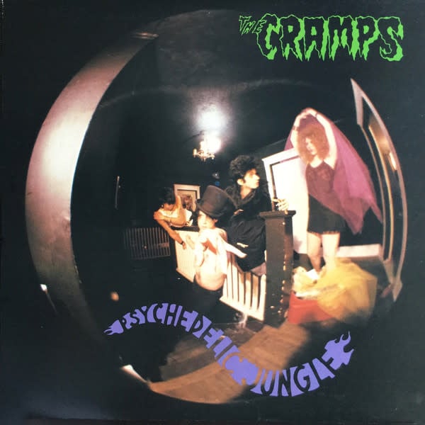Rock/Pop The Cramps - Psychedelic Jungle ('81 CA) (VG+/VG+, creases)