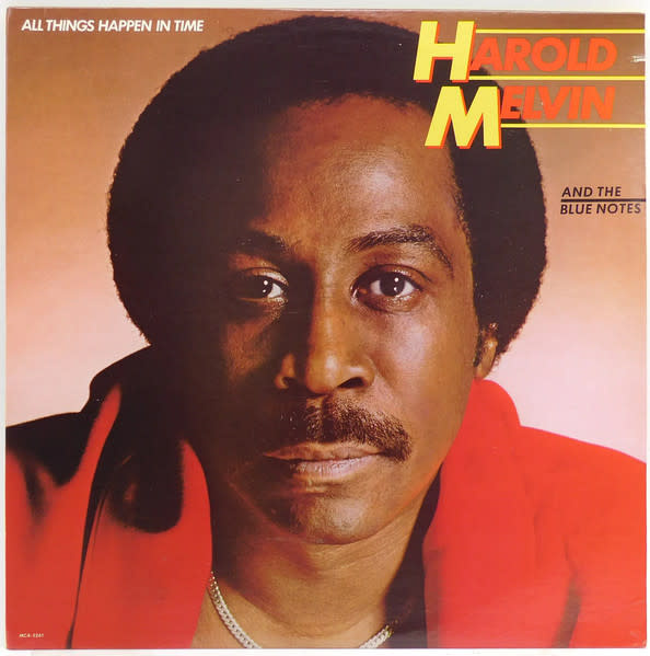 R&B/Soul/Funk Harold Melvin And The Blue Notes - All Things Happen In Time ('81 US) (VG+/VG+, promo slice)